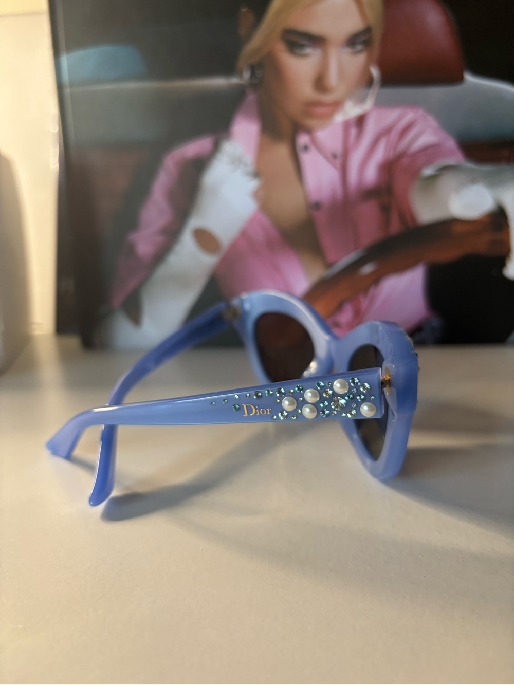 CHRISTIAN DIOR Brillance Edition Limited Boutique Crystal Pearl Stud - Picture 5 of 6